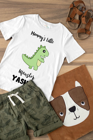 Mommy's Little Monster Customized T-shirt