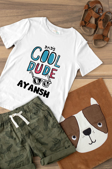 Daddy's Cool Dude Customised T-shirt