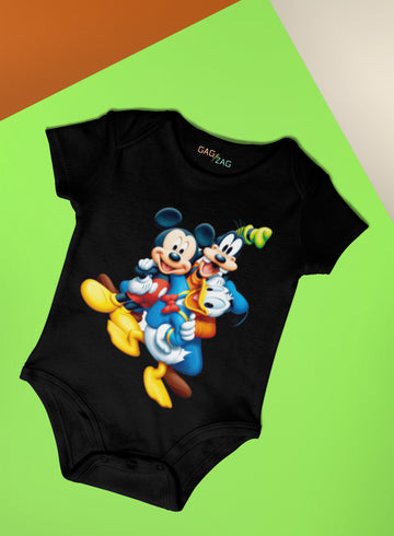 Black Cartoon Character Theme Baby Cotton Theme For Infants