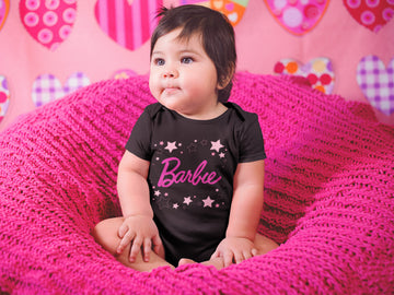 Barbie Theme Baby Cotton Romper For Infants