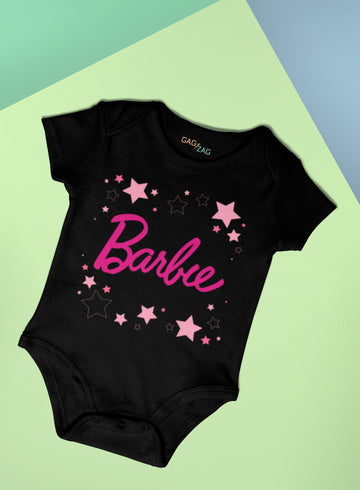 Barbie Theme Baby Cotton Romper For Infants