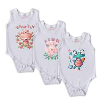 Infant Vest - Pack of 3 (Combo 2)