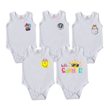 Infant Vest - Pack of 5 (Combo 2)