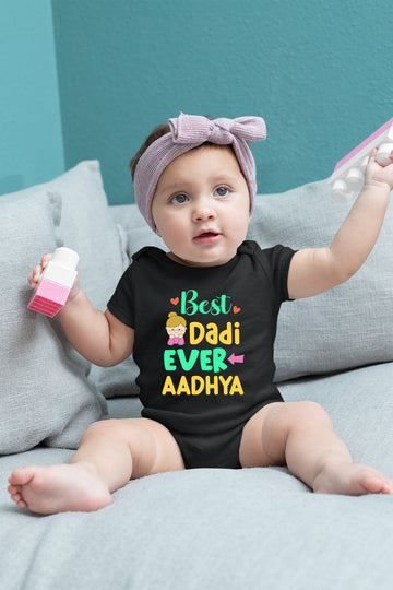 Best Dadi Ever Customized Baby Clothes