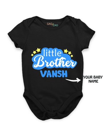 Little Brother Customised Romper Or T-shirt