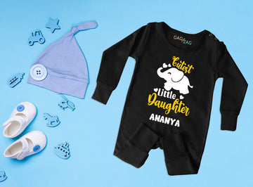 Cutest Little Daughter Baby Customized Clothes