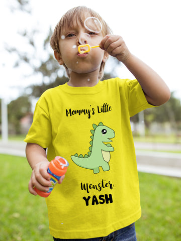 Mommy's Little Monster Customized T-shirt