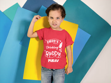 Daddy's Drinking Buddy Customised T-shirt