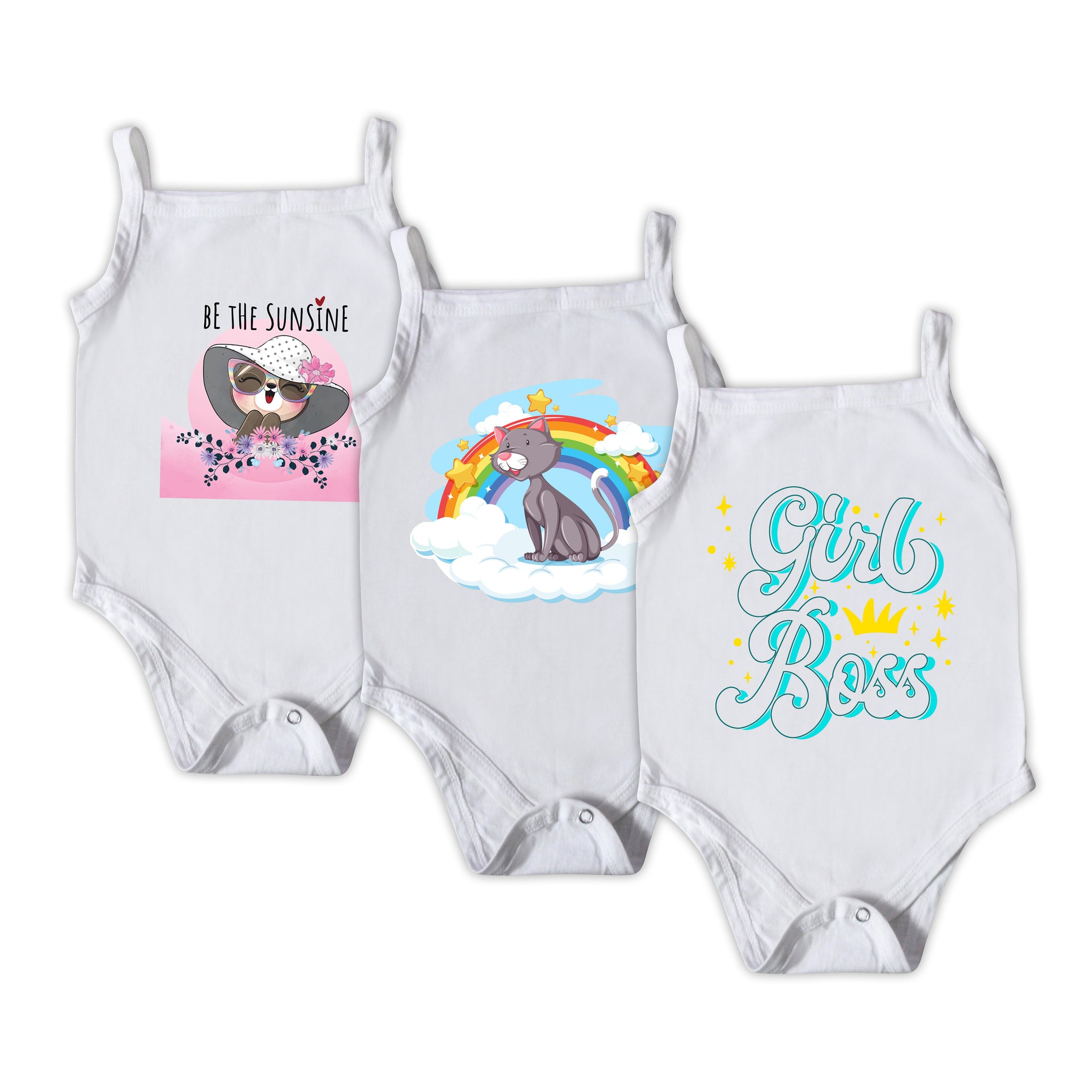 Infant Vest - Pack of 3 (Combo 2)