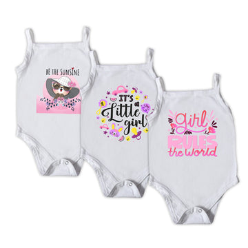 Infant Vest - Pack of 3 (Combo 1)