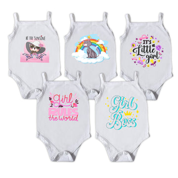 Infant Vest - Pack of 5 (Combo 1)