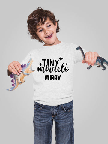 Tiny Miracle Customized Full Sleeves T-shirt