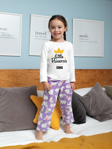 Little Princess Customized Full Sleeves T-shirt