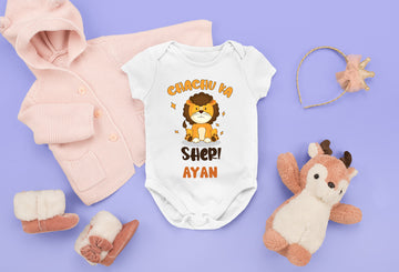 Chachu Ka Sher Customised Baby Romper