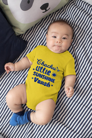 Chachu's Little Sunshine Sparkle Baby Onesie